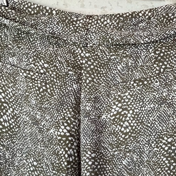 Joie 100% Silk Pants Animal Print Sz 8 Old Money Quiet Luxury Capsule - Picture 13 of 16